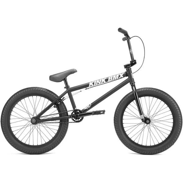 Kink Curb BMX Bike 2022 Matte Midnight Black