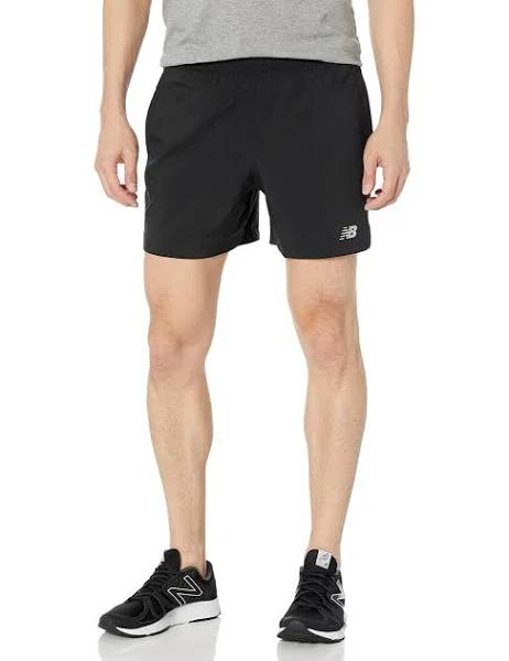 New Balance Men's Accelerate 5 Inch Short Black - Size 5XL