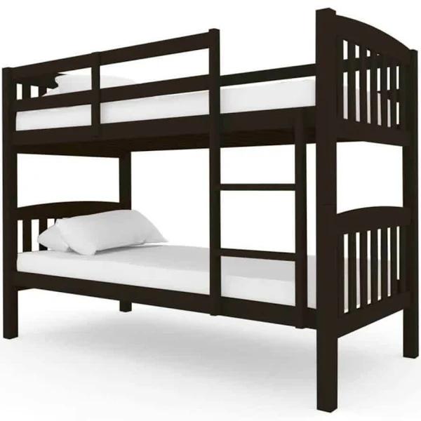 Luxo Furniture Dante 2-in-1 Solid Pine Timber Bunk Bed