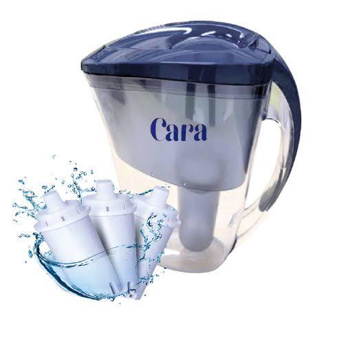 Cara Water Filter Jug 2.4ltr Plus 3 Filters