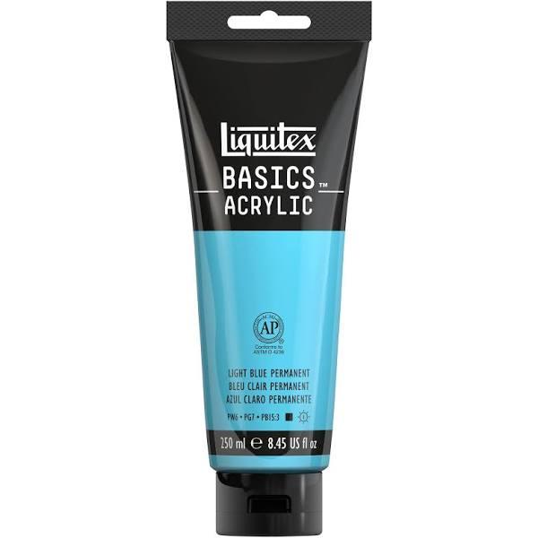 Liquitex Basics Acrylic Paint 8.45oz - Light Blue Permanent