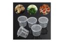 25ml | 100x Take Away Containers Takeaway Food Plastic Lids Bulk