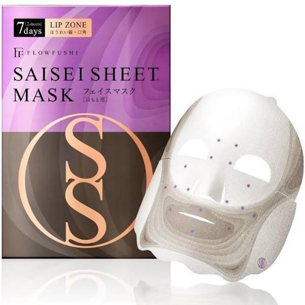 Flow Fushi Saisei Lip Zone Sheet Mask 2 Sheets