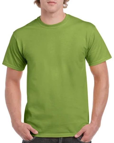 Premium Heavy Cotton Men’s High Resistance T-Shirt Kiwi - Gildan GN180 - Size XL