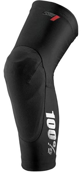 100% Teratec Knee Guards - Black - XL