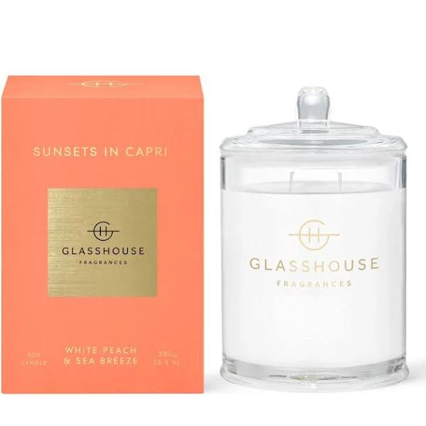 Glasshouse Fragrances Sunsets in Capri Candle 60g