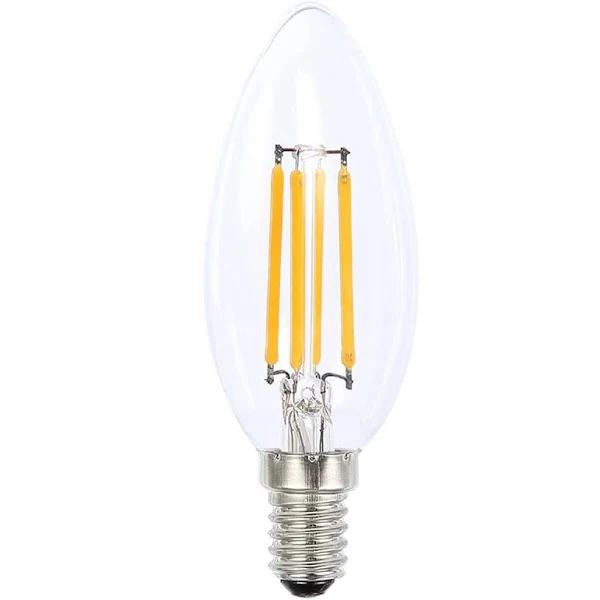 CLA LED Candle 4W Filament Dimmable Globes / E14 2700K