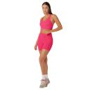 Lorna Jane Womens Lotus Longline Sports Bra Raspberry XS