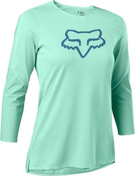 Fox Flexair 3/4 Jersey Womens - Jade - S