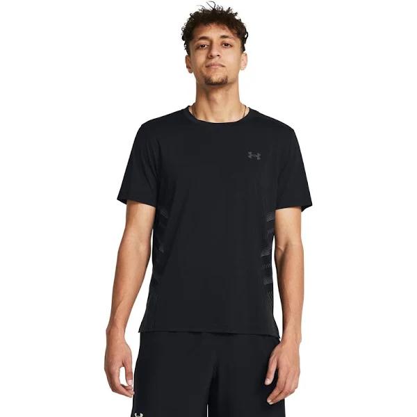 Under Armour Launch Elite Graphic Short Sleeve T-Shirt Black L Man