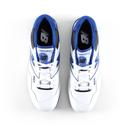 New Balance White & Blue 550 Sneakers