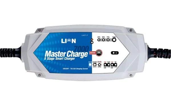 Lion 7A Master Charge 8 Stage Smart Charger