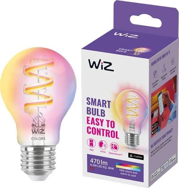 Wiz Colour Filament A60 E27 Smart Bulb