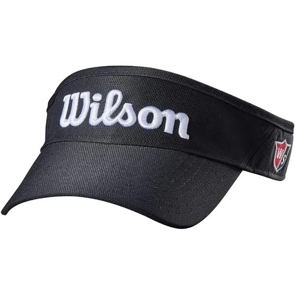 Wilson W/S Visor - Black