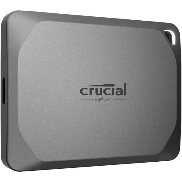 Crucial X9 Pro 4TB External SSD Hard Drive Clear