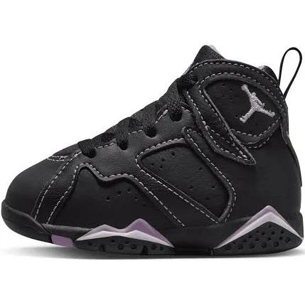 Air Jordan 7 Retro TD 'Barely Grape' Sneakers | Black | Infant Size 6