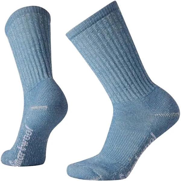 Smartwool Women's Classic Hike Light Cushion Crew Socks - Mist Blue