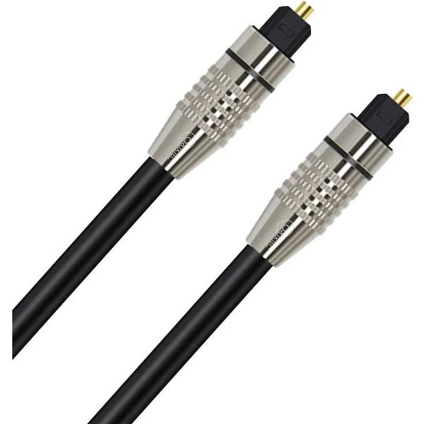 Cruxtec Toslink Fiber Optical Digital Audio Cable 2m