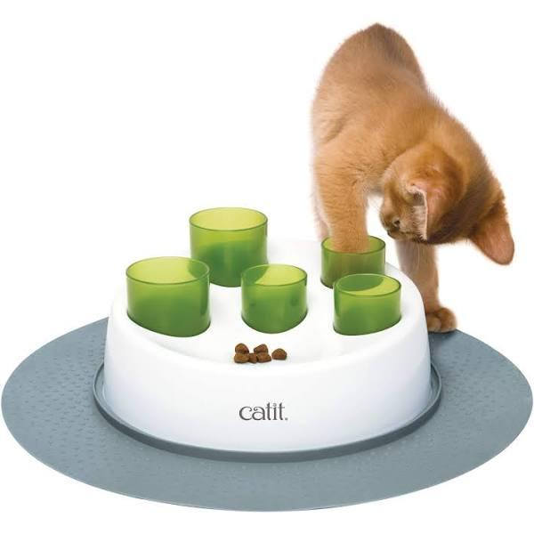 Catit Food Digger, White/Green