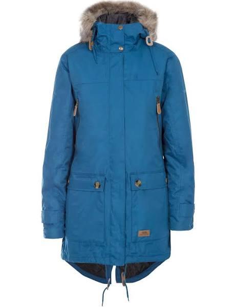 Trespass Clea Waterproof Parka Jacket Indigo / S