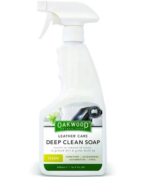 Oakwood 500ml Deep Clean Leather Care Soap