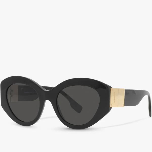 Burberry BE4361 Sophia Black Sunglasses Black