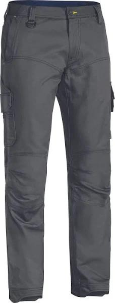 Bisley BPC6475 Engineered Ripstop Cargo Work Pants - Charcoal / 87S