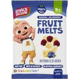 Snacktacular Fruit Melts Banana & Blueberry 8G