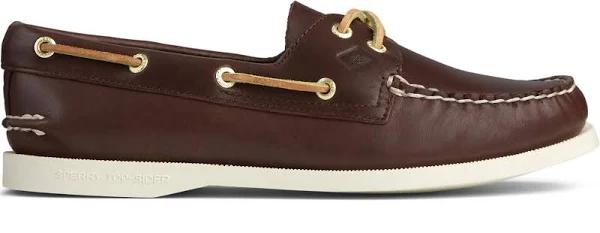 Women's Authentic Original 2-Eye Leather Brown 5