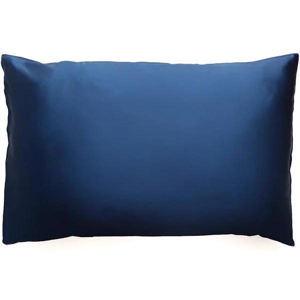 Silk Magnolia Silk Pillowcase French Navy