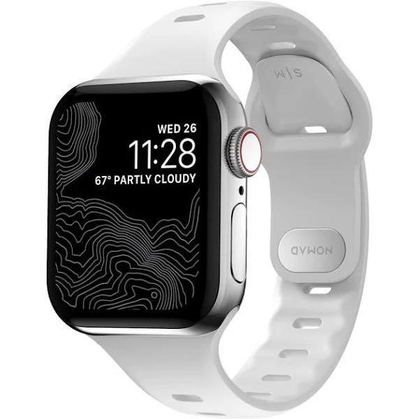 Nomad Sport Slim 41mm Band For Apple Watch - White