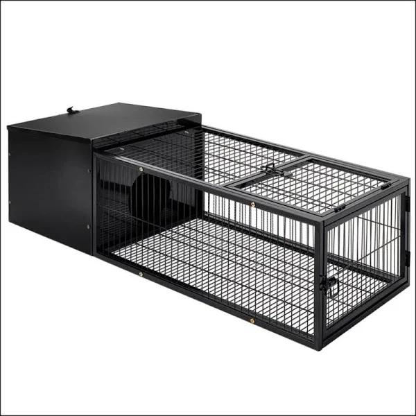 i.Pet - Rabbit Cage Hutch Cages Indoor Outdoor Hamster Enclosure Pet Metal Carrier Length - 122cm