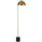 Ortez Floor Lamp 1Lt Black/Antique Gold