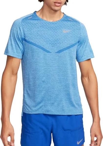 Nike Techknit T-Shirt - Blue