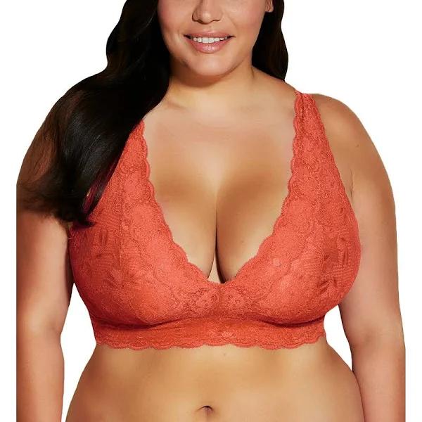 Cosabella Bra Sahar Never Say Never Ultra Curvy Plungie Wireless Bralette M