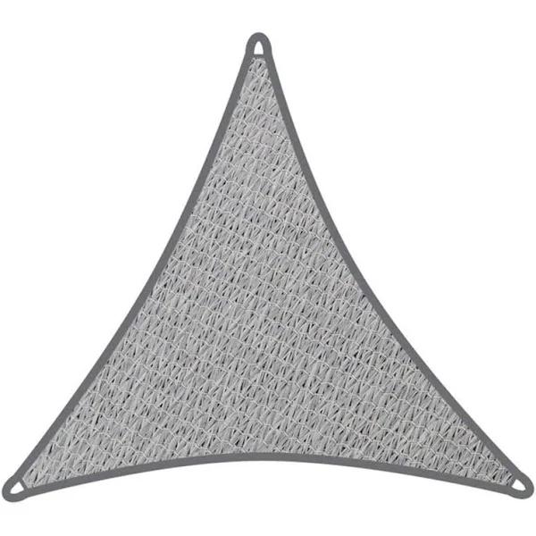 Coolaroo Commercial Grade 5m Triangle Shade Sail — Stone