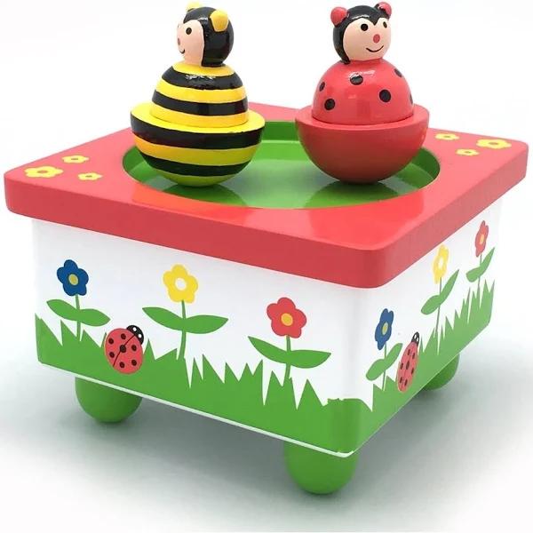 Bee & Ladybird Music Box