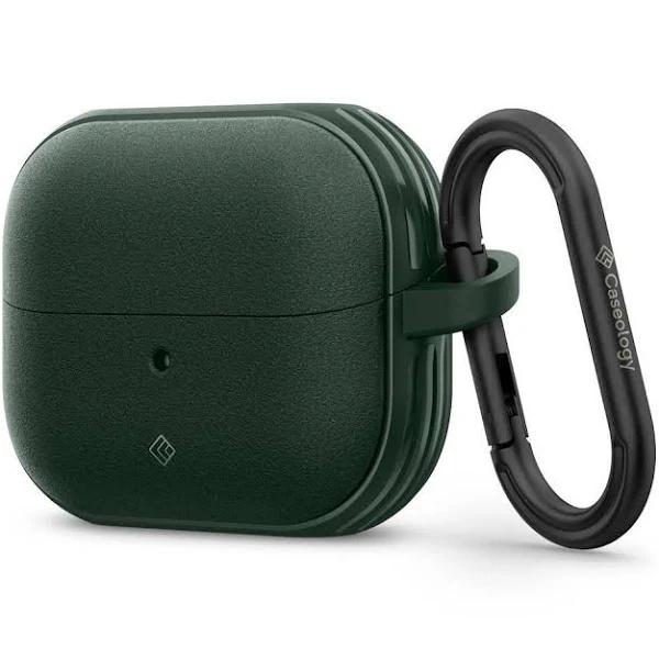 Caseology by SPIGEN Galaxy Buds 3/ Pro Case, Genuine Vault Air Space Soft Cover for Samsung - Midnight Green