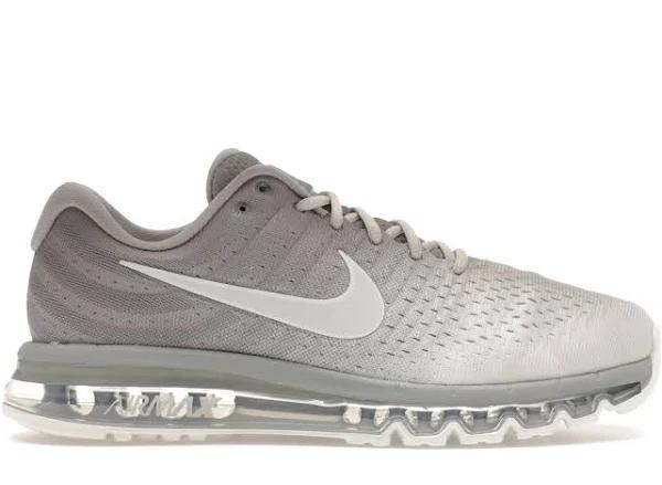 Nike Air Max 2017 - Mens Running Shoes Matte Silver/White/Light Bone