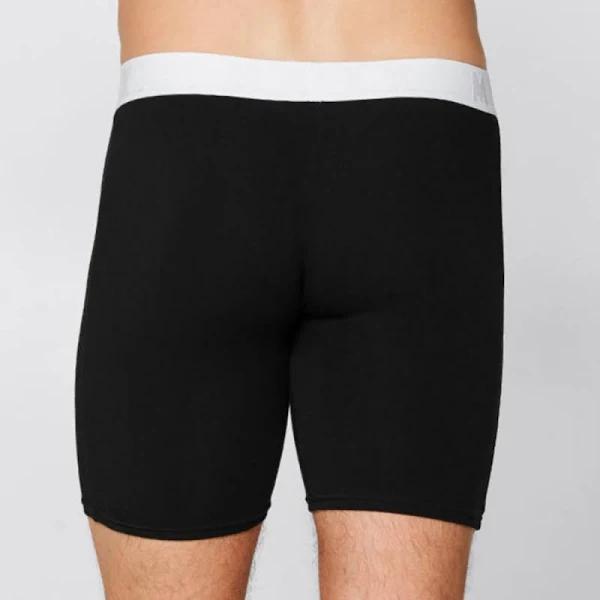 Maxx Long Leg Trunks | Black