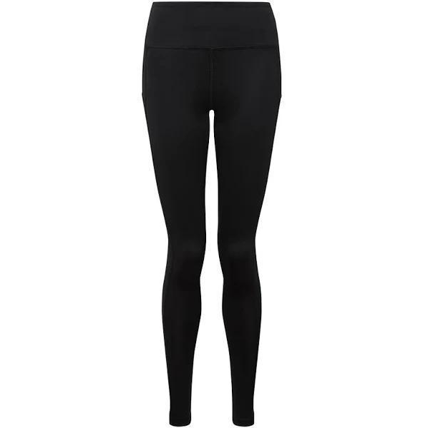 TriDri Womens Melange Sculpted Seamless 3D Leggings (Black) - XL