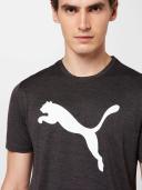 Puma Men's Favourite Heather Cat Training T-Shirt Black Heather-Small