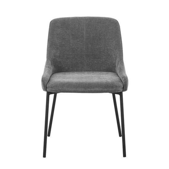 Lainy Dining Chair Charcoal by Freedom, 100% Polyester