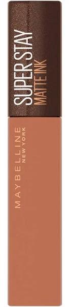 Maybelline Superstay Matte Ink Coffee Liquid Lipstick 255 Chai Genius