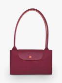 Longchamp Le Pliage Club Shoulder Bag - Garnet Red - AfterPay & zipPay Available