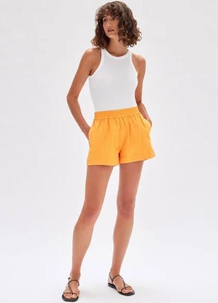 Assembly Label - Women's Maia Twill Short - Mandarin - Size: 14