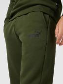 Puma Men's Essentials Logo Fleece Trackpants / Tracksuit Pants - Myrtle L