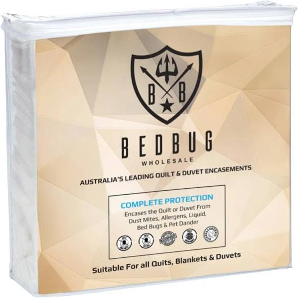 100% Cotton | Allergy | Dust Mite | Bed Bug | Quilt Encasement