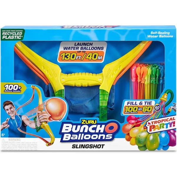 Bunch O Balloons Tropical Party Slingshot With 100 Water Balloons