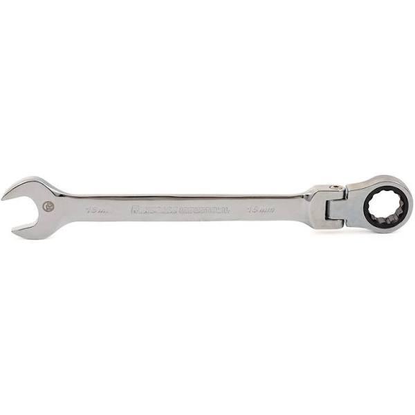 Renegade Industrial 18mm Flexible Head Ratchet Spanner